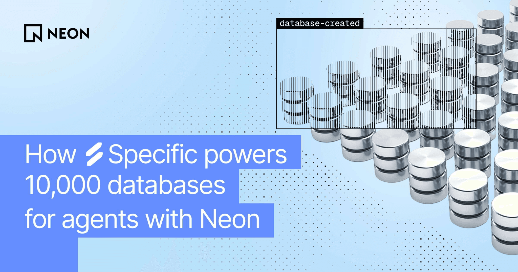 How Specific Provisions Thousands of Databases for Coding Agents Using Neon